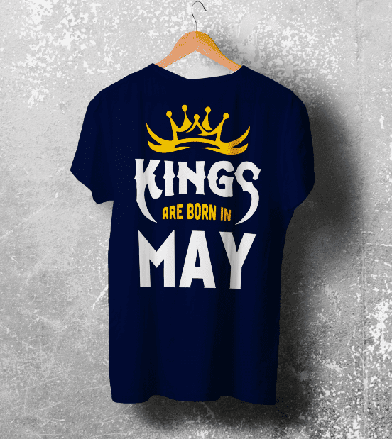 חולצה בעיצוב מיוחד מלכים