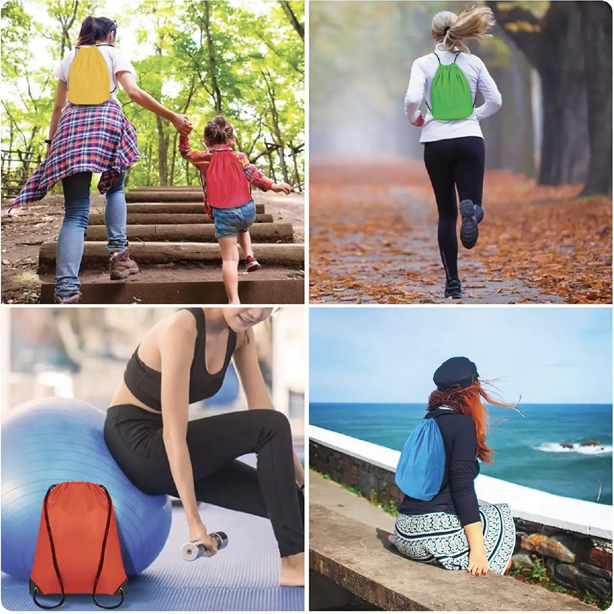 הדפסה על תיקי שרוך מפוליאסטר – תמונה 2