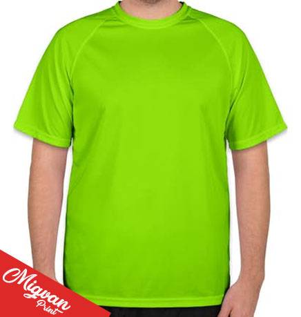 דרייפיט מודפסת ירוק זוהר