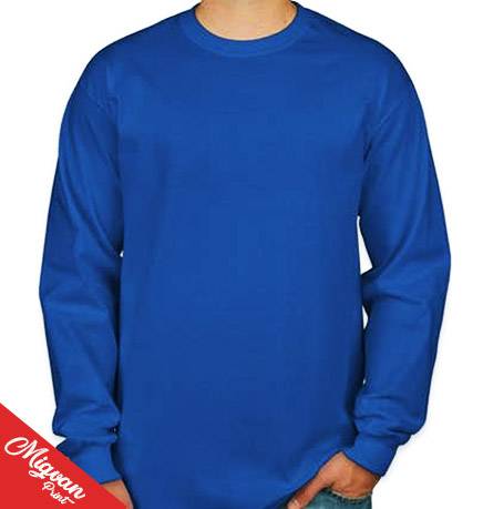 חולצות כותנה שרוול ארוך רויאל