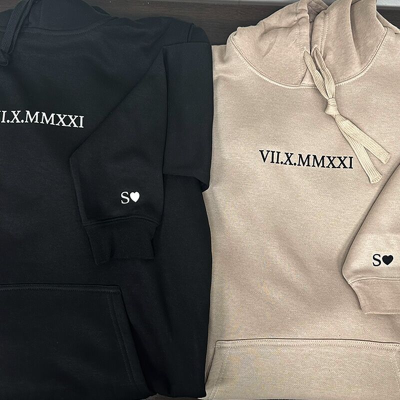 קפוצונים זוגיים עם התאריך שלכם בספרות רומיות – תמונה 3