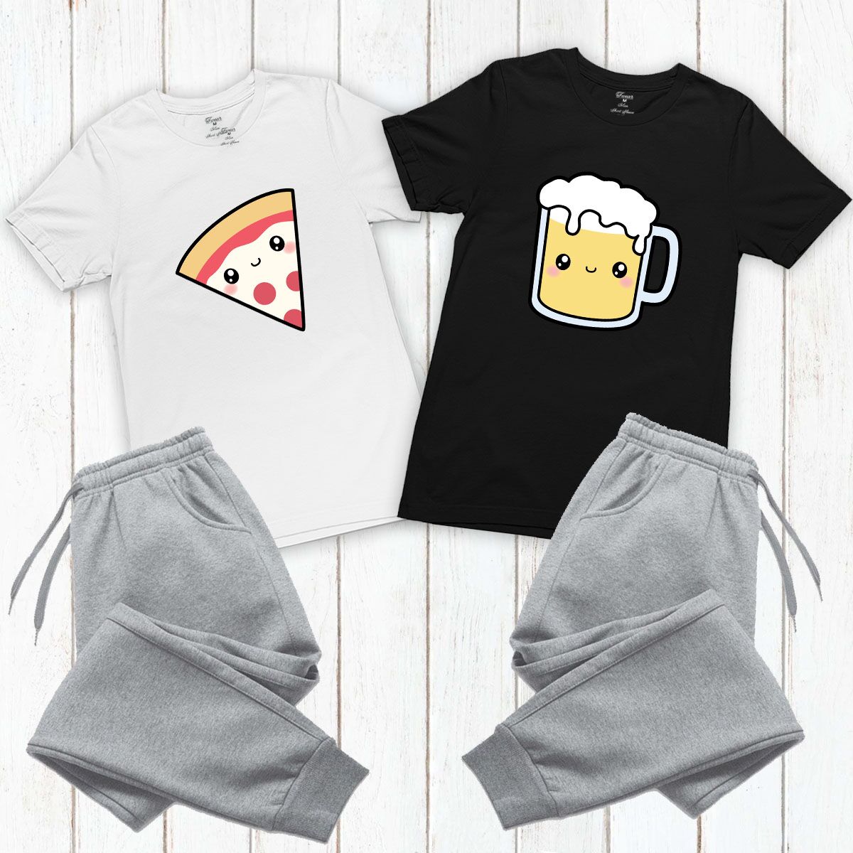 פיגמות בהתאמה אישית פיצה ובירה