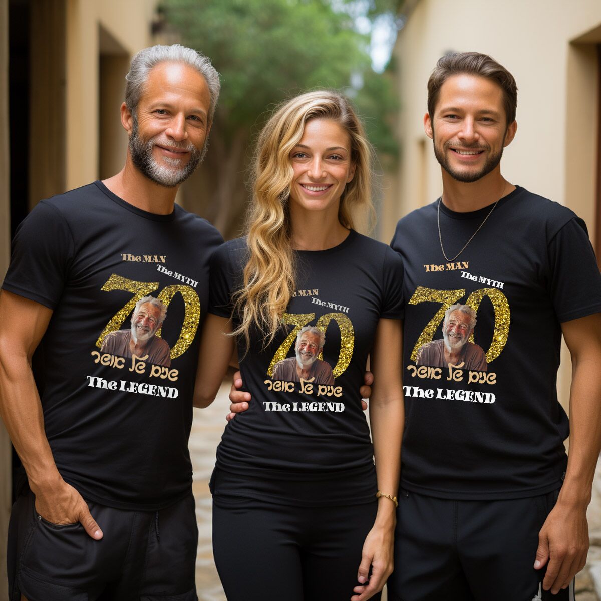 סט חולצות ליום הולדת לסבא