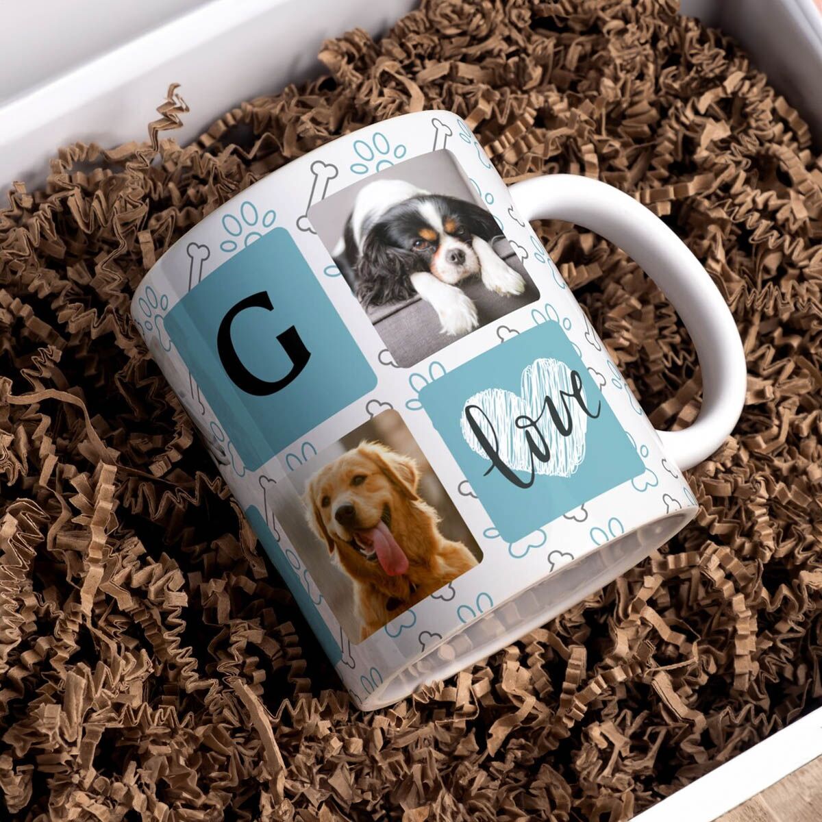 ספל מעוצב Dog Love – תמונה 2