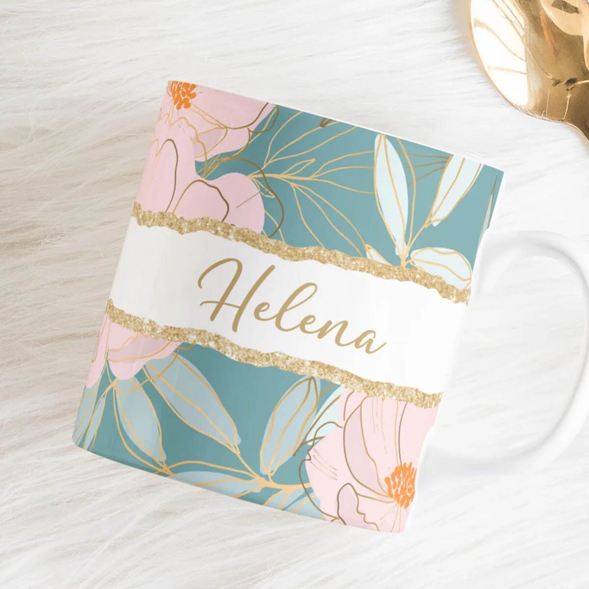 ספל מעוצב Floral Mug – תמונה 3