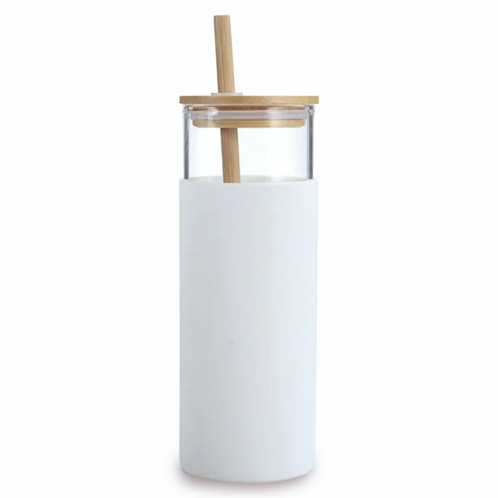 בקבוק עם חבק סיליקון לחריטה בלייזר