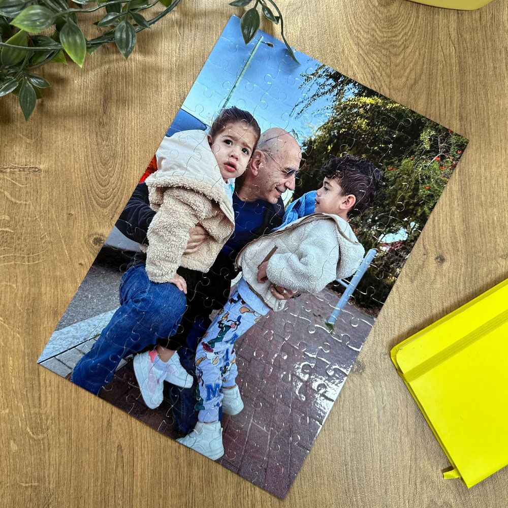 פאזל 120 חלקים עם הדפסה