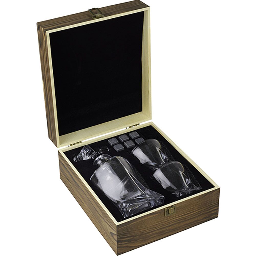 מארז ויסקי יוקרתי עם חריטה בלייזר – תמונה 3