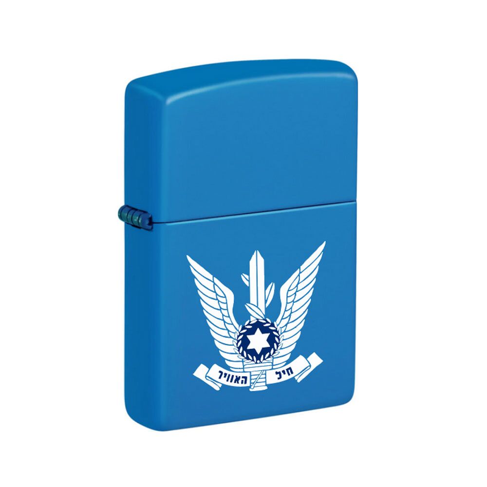 מצית זיפו כחולה חיל האוויר