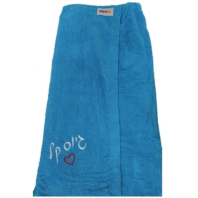 חצי חלוק מגבת עם סקוצ – תמונה 2