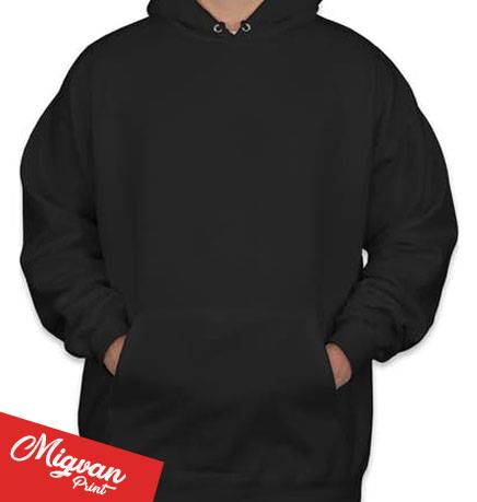 קפוצון מודפס שחור