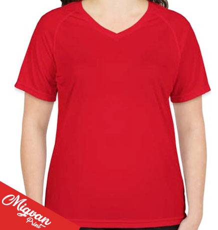 דרייפיט נשים וי אדום