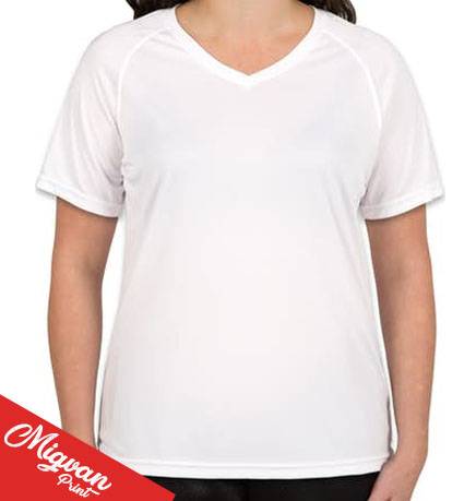 דרייפיט נשים וי לבן