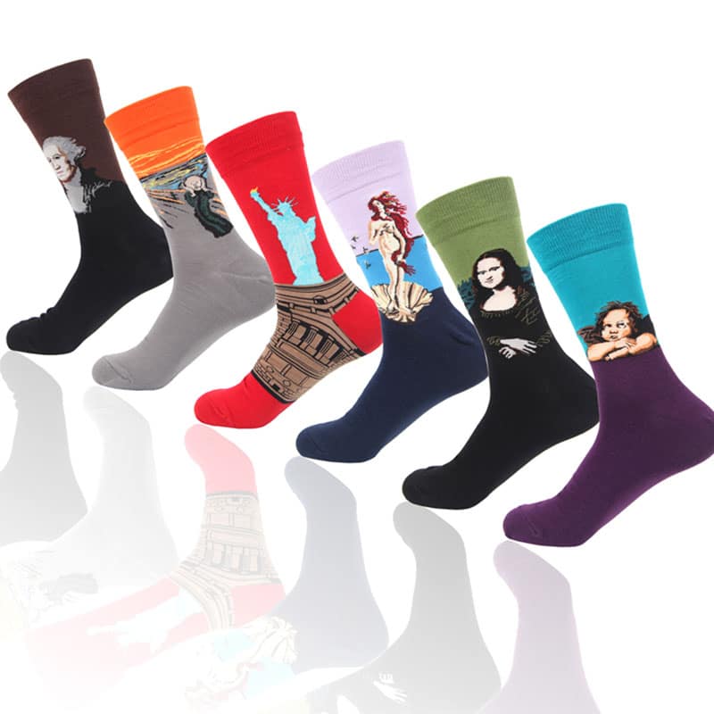 הדפס על גרב