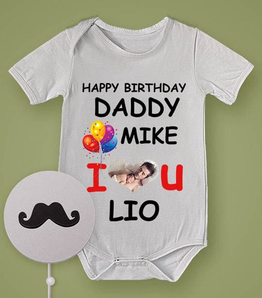 בגד תינוק מודפס