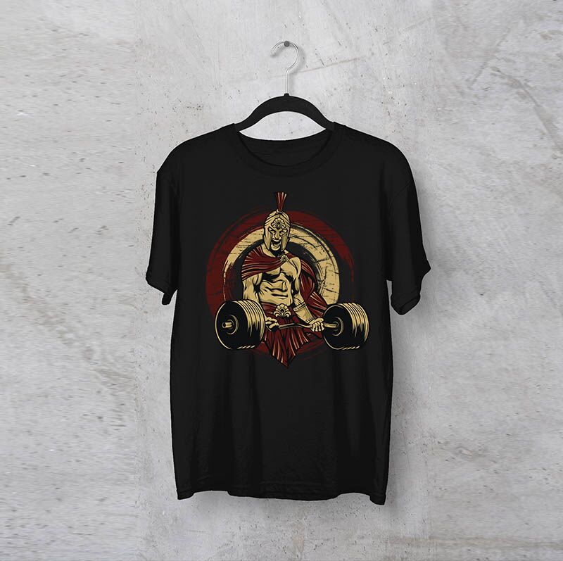 חולצה למכון כושר spartan