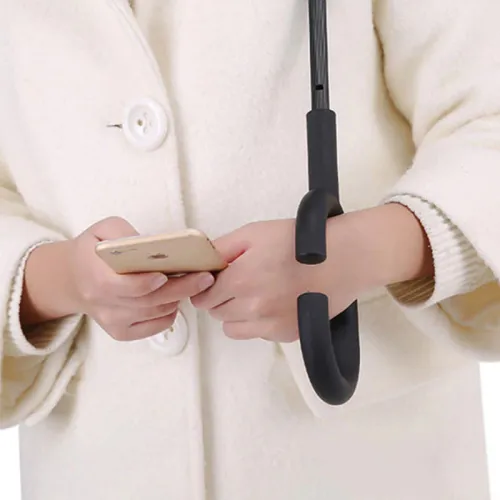 מטריה מתהפכת איכותית 23 אינצ׳ דגם דואט – תמונה 11