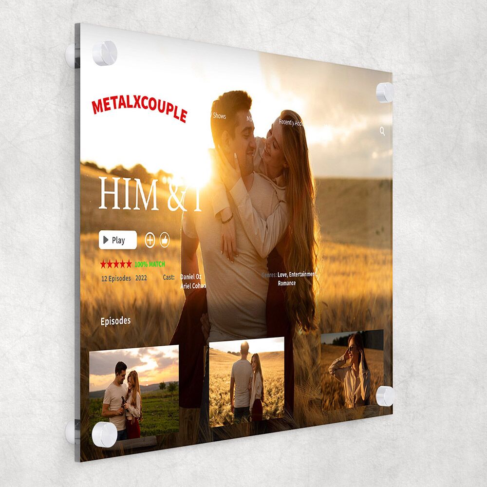 זכוכית עם הדפסה בעיצוב סיפור חיינו -GlassX Version 3- – תמונה 2