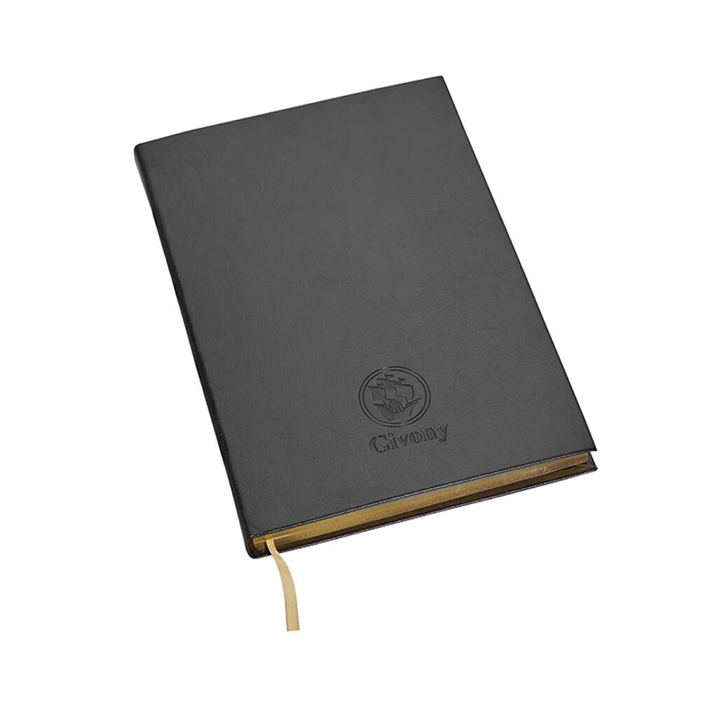 מחברת מנהלים מעור עם חריטה אישית