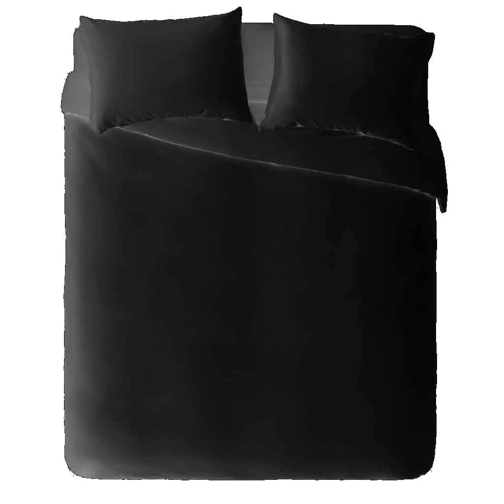 מצעים זוגיים שחורים