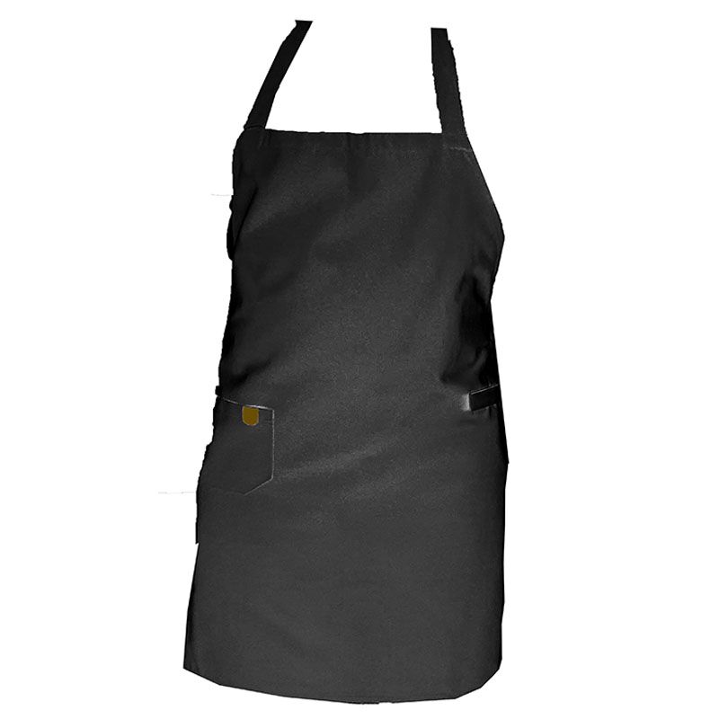 הדפסה על סינר שחור