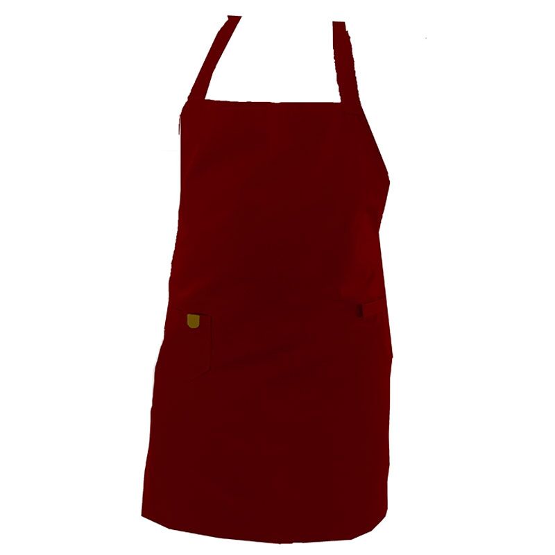 סינר בורדו בהתאמה אישית