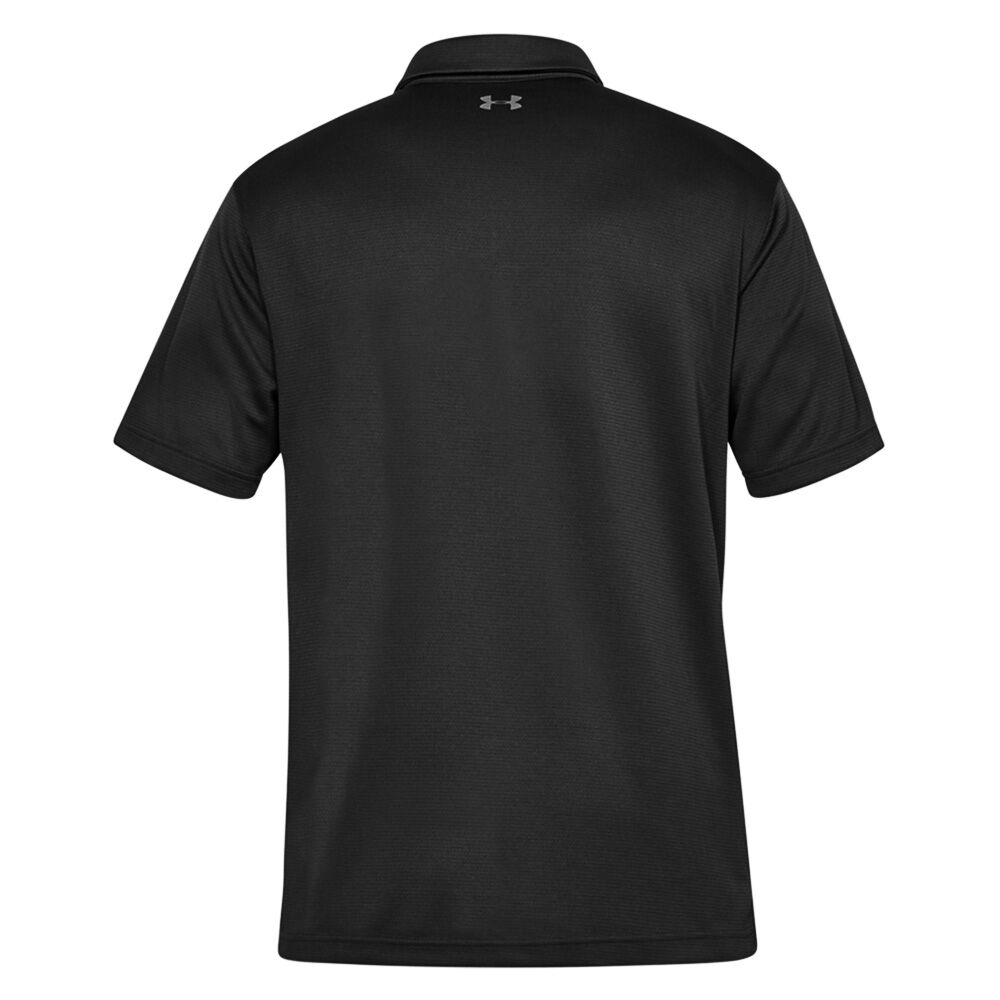 חולצת פולו DriFit של Under-Armour בצבע שחור דגם 129014001 – תמונה 2