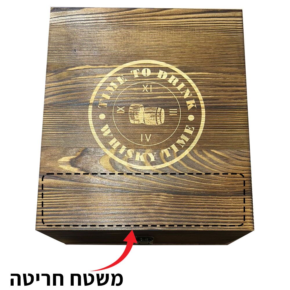Whiskey Luxury Set – מארז ויסקי יוקרתי עם חריטה – תמונה 3