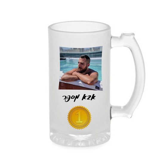 הדפסה על כוס בירה