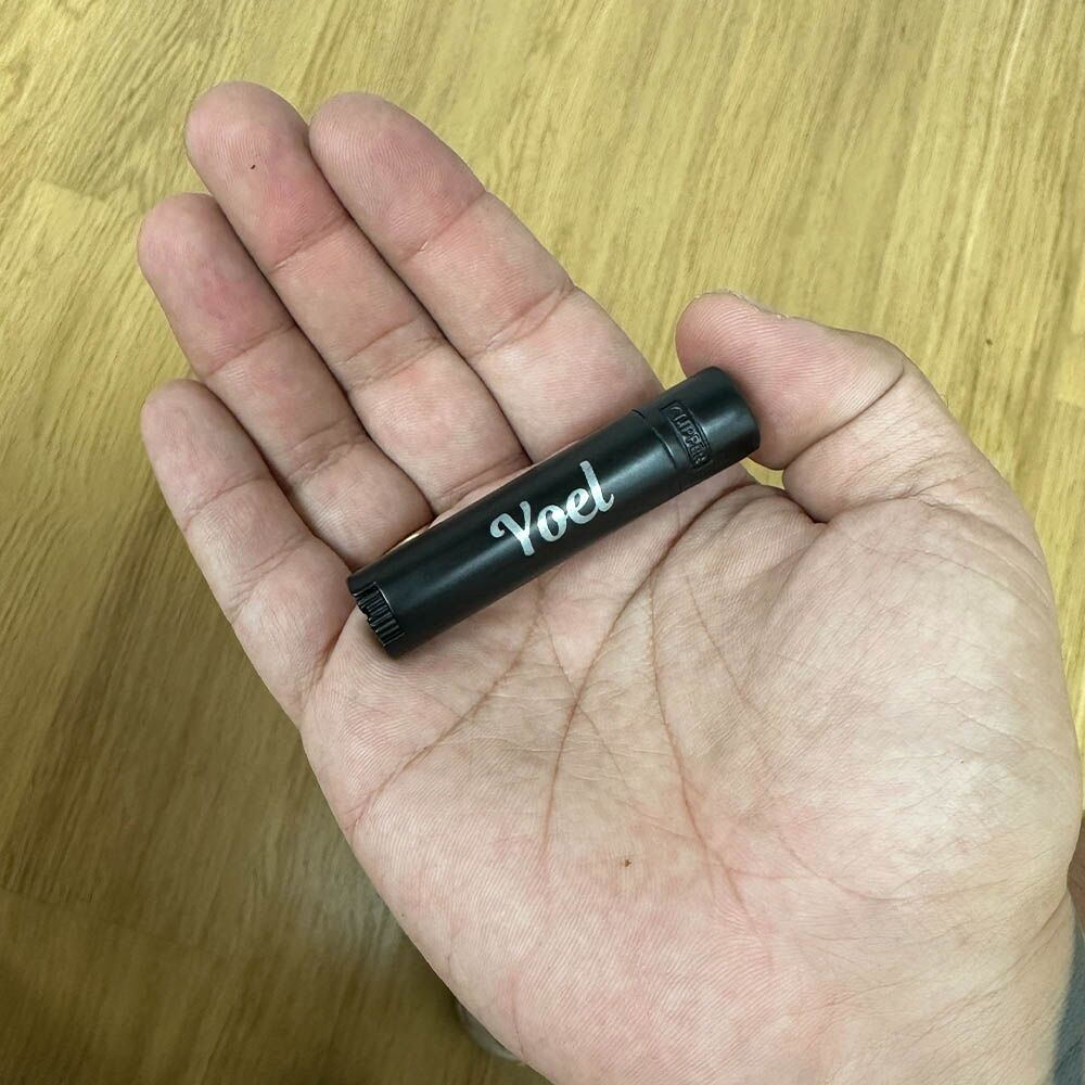מצית קליפר עם חריטה