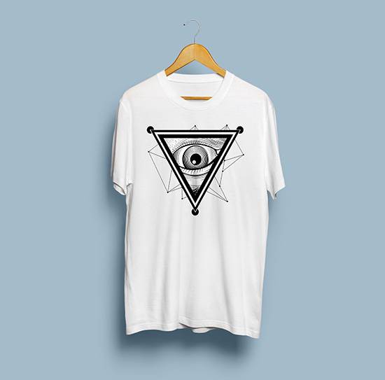 חולצה מעוצבת eye