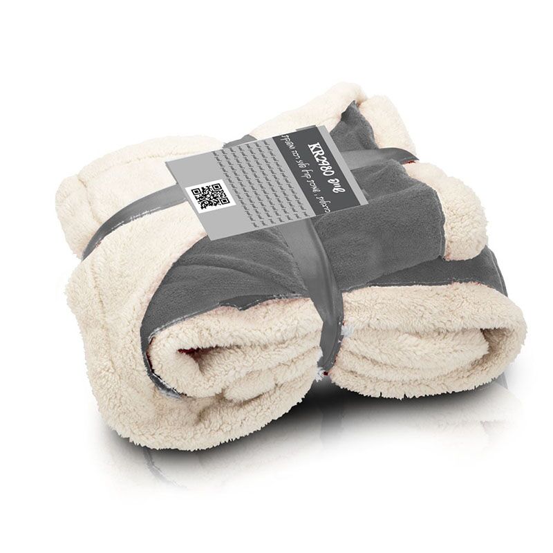 שמיכה אפורה קראוס