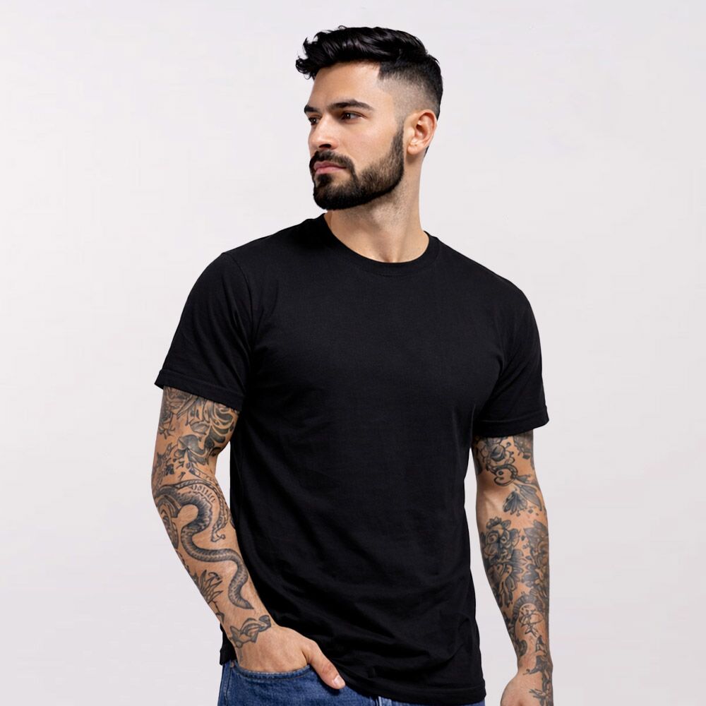 חולצת כותנה להדפסה בהתאמה אישית ועיצוב אונליין