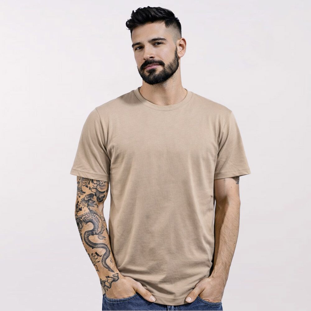 חולצת כותנה להדפסה בהתאמה אישית ועיצוב אונליין