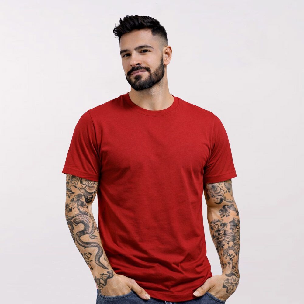 חולצת כותנה להדפסה בהתאמה אישית ועיצוב אונליין