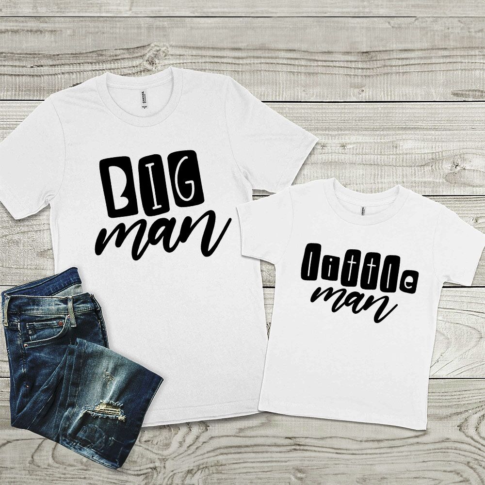 סט לאבא ולילד Big Man & Little Man