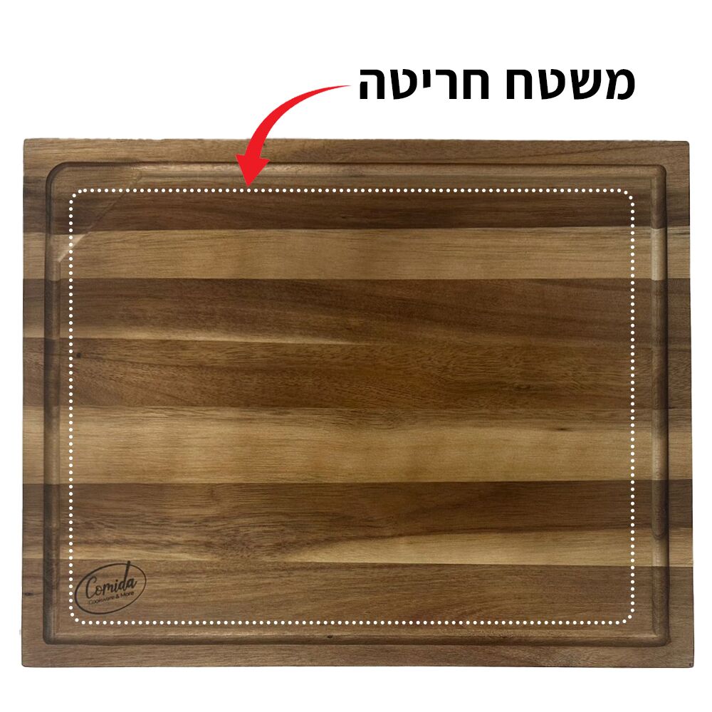 בוצ׳ר עם חריטה אישית